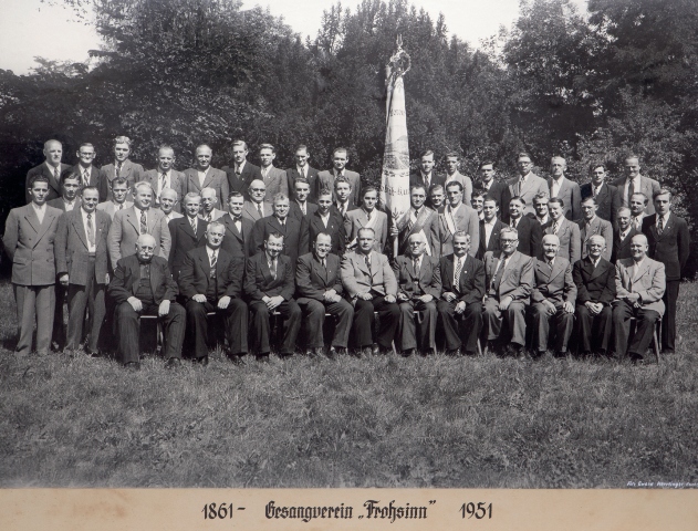 Gesangverein Frohsinn 1951