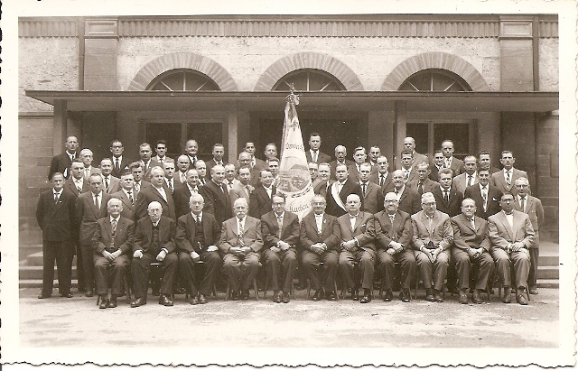 Der Jubelverein im Jahre 1961